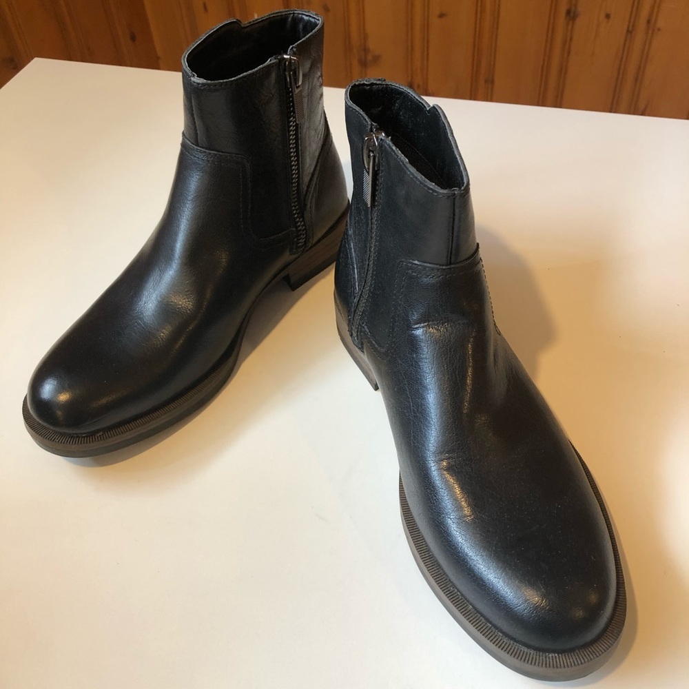 CK leather boots- NWT